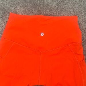 lululemon athletica High-Rise Coral-Orange Leggings